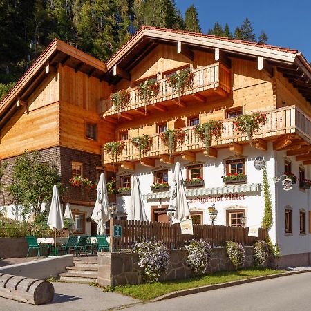 Landgasthof Adler Hinterhornbach Bagian luar foto