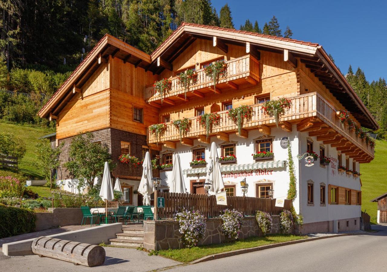 Landgasthof Adler Hinterhornbach Bagian luar foto