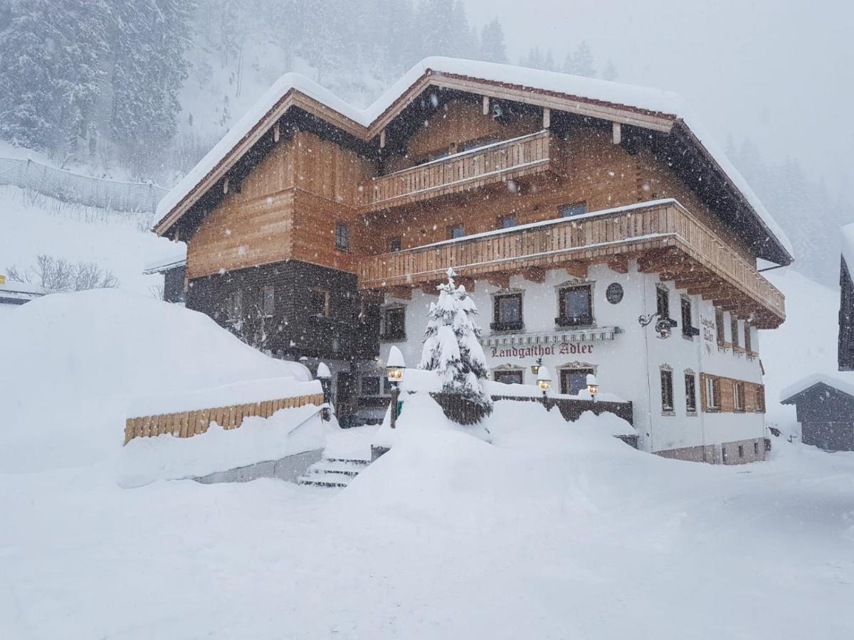 Landgasthof Adler Hinterhornbach Bagian luar foto