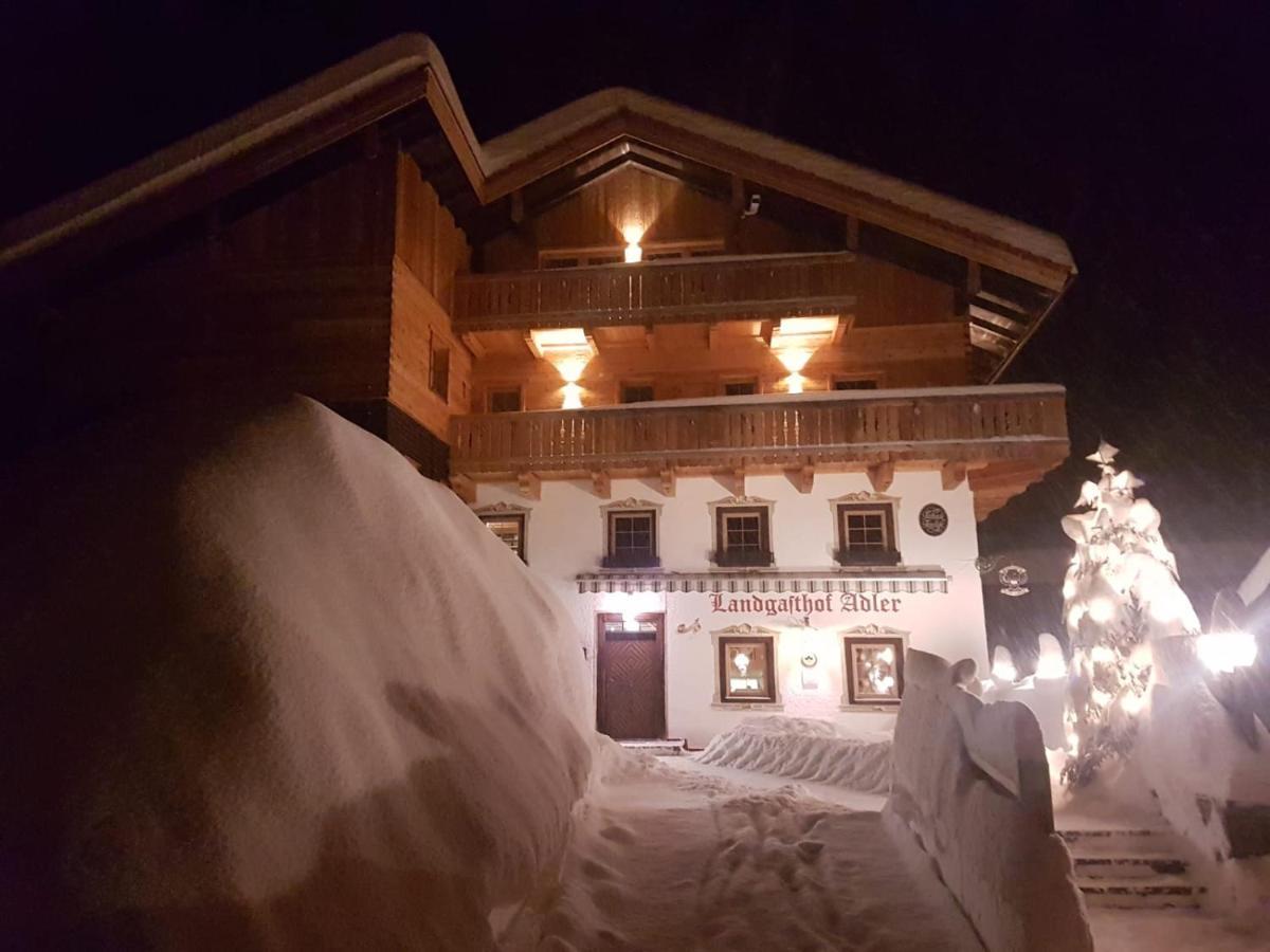 Landgasthof Adler Hinterhornbach Bagian luar foto
